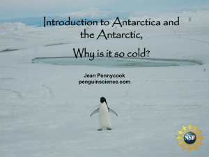 Introduction to Antarctica, Why is it so Cold
