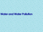 Water and Water Pollution