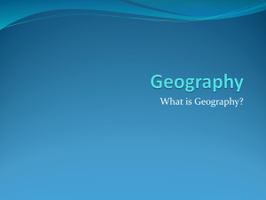 Geography PowerPoint