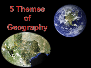 5 Themes of Geography ppt