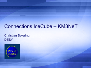 KM3NeT IceCube