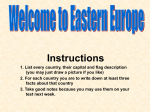 Welcome to Eastern Europe