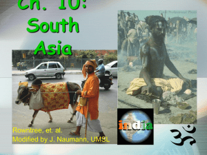 Chapter 12: South Asia