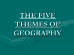 5 Themes of Geography ppt.