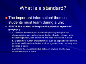 The Five Themes of Geography