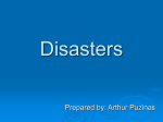 Disasters