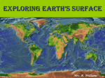 Exploring Earth`s Surface