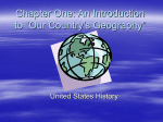 Chapter One: An Introduction to “Our Country`s