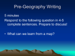 5 Themes of Geography Powerpoint