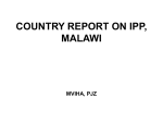 country report on ipp, malawi