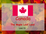 Intro to Canada