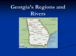 Georgia`s Regions and Rivers