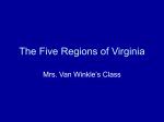 The Five Regions of Virginia