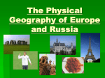 The Physical Geography of Europe and Russia