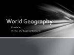 World Geography - Field Local Schools