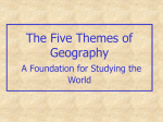 5 Themes of Geography