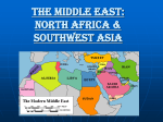 The Middle East North Africa & SW Asia
