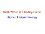 Ch38_Water_Limiting factor