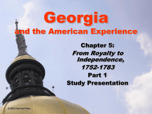 Georgia and the American Experience