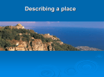 Describing a place