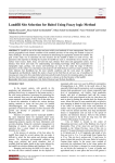 Landfill Site Selection for Babol Using Fuzzy logic Method  J C