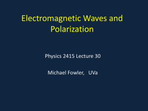 Electromagnetic Waves - Galileo and Einstein