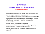 CHAPTER 5 Carrier Transport Phenomena