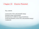 Ch 24 Electric Potential