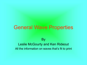Wave Properties  - MIT Haystack Observatory
