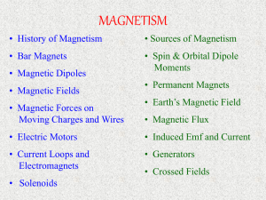 MAGNETISM - Urbana School District #116