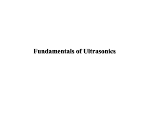 Fundamentals of ultrasound - ASTL
