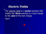 Electric Fields - Xavier High School