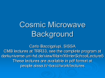 cosmic microwave background and foregrounds