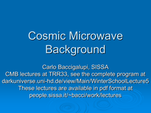 cosmic microwave background and foregrounds