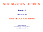 SLAC KLYSTRON LECTURES