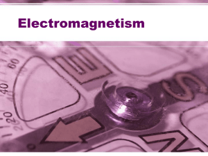 Magnetism - TeacherWeb