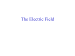 The Electric Field