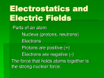 Electrostatics and Electric Fields