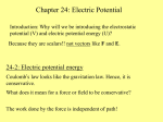24-2: Electric potential energy