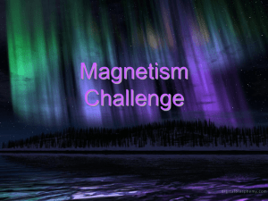 Magnetism Challenge