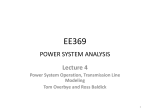 EE369 POWER SYSTEM ANALYSIS