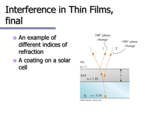 Single-Slit and Diffraction Grating