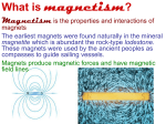 Magnetism & electromagnetic