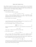 Physics 834: Problem Set #4