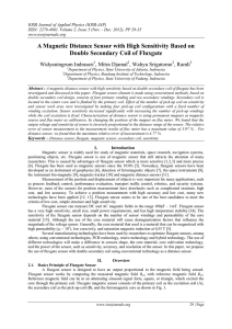 IOSR Journal of Applied Physics (IOSR-JAP) ISSN: 2278-4861.