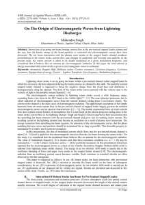IOSR Journal of Applied Physics (IOSR-JAP) e-ISSN: 2278-4861.