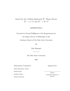 Search for the Cabibbo-Supressed D Meson Decays → π