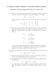 CLASSICAL FIELD THEORY AND ELECTRODYNAMICS