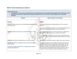 Science 4th 9 weeks