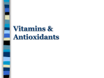 NTR 150_Vitamins and Antioxidants